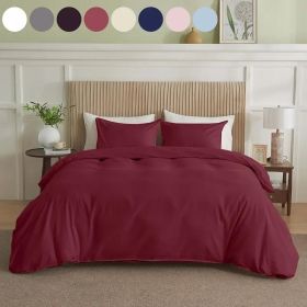 Serta Simply Clean Solid Duvet Cover (Option: W13718006)